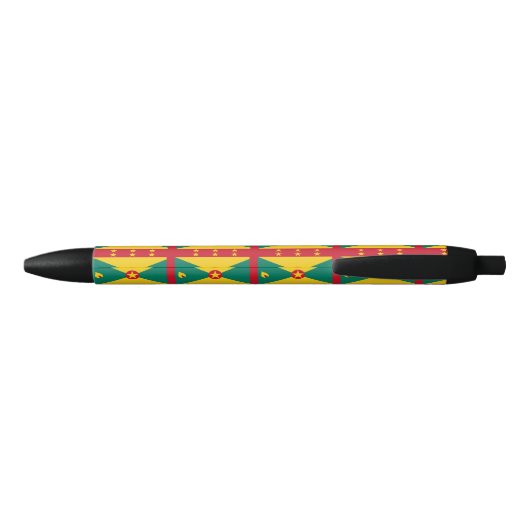 Grenada Flag Zwarte Inkt Pen (Achterkant)