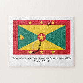 GRENADA | Gezegende natie | GRENADIAN FLAG Legpuzzel