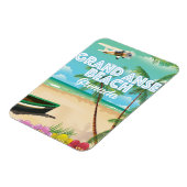 Grenada Grand Anse Beach Reisposter Magneet (Linkerzijde)