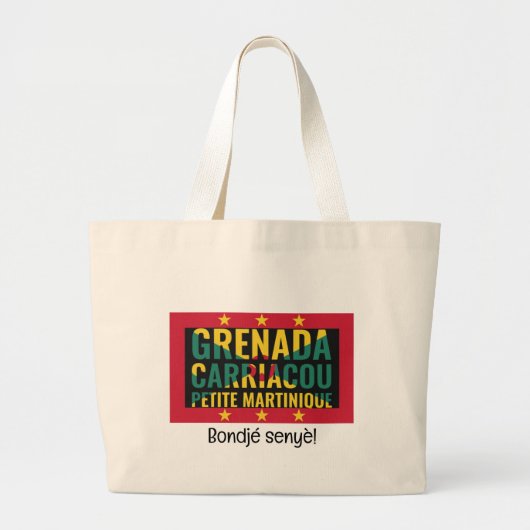 GRENADA GROTE TOTE BAG (Voorkant)