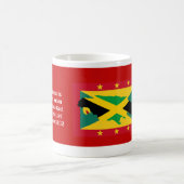 GRENADA JAMAICA FLAG Blessed Nation Mixed Heritage Koffiemok (Center)