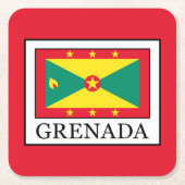 Grenada Kartonnen Onderzetters (Voorkant)