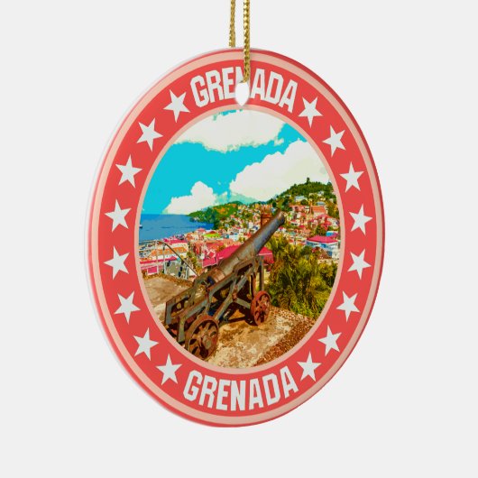 Grenada Keramisch Ornament (Rechts)