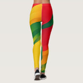 grenada klassieke kleurrijke leggings (Achterkant)