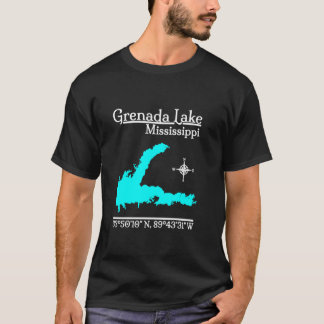 Grenada Lake Mississippi T-Shirt met lange mouwen