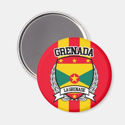 Grenada Magneet (Voorkant / Achterkant)