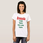 Grenada mensen t-shirts (Voorkant volledig)
