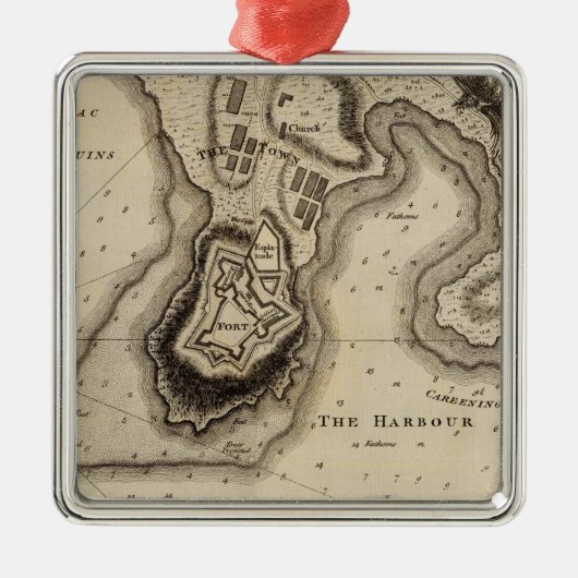 Grenada Metalen Ornament (Voorkant)