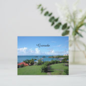 Grenada: Mooi Grenada briefkaart (Staand voorkant)