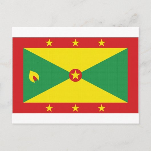Grenada National Flag Briefkaart (Voorkant)