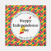 GRENADA ONAFHANKELIJKHEID Grenadian Flag Scripts Magneet (Voorkant)