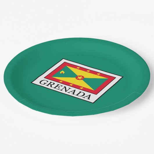 Grenada Papieren Bordje (Gekanteld)