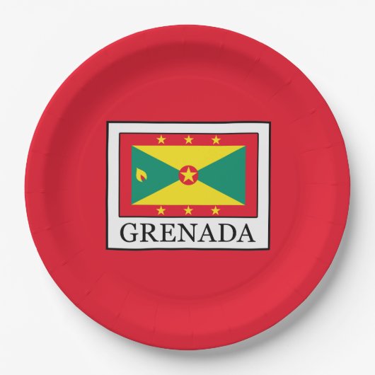 Grenada Papieren Bordje (Voorkant)