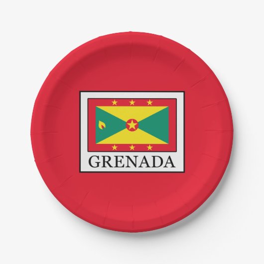 Grenada Papieren Bordje (Voorkant)