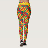 GRENADA Patriottische Schrift RUN UW RACE Custom Leggings (Achterkant)