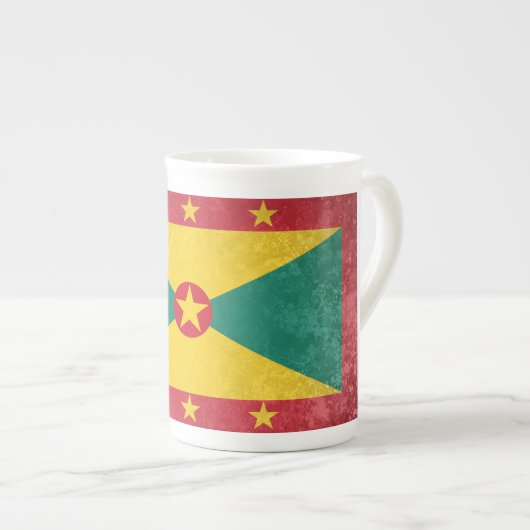 Grenada Porselein Kop (Voorkant rechts)