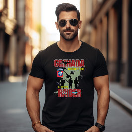 Grenada Raider 82e ABN donker t-shirt