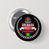 Grenada Ronde Button 5,7 Cm (Voorkant /achterkant)