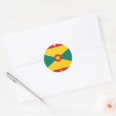 grenada ronde sticker (Envelop)