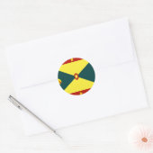 Grenada Ronde Sticker (Envelop)