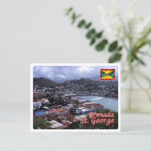 Grenada - Saint George - Briefkaart (Staand voorkant)