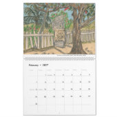 Grenada-schema voor tekeningen kalender (Feb 2027)