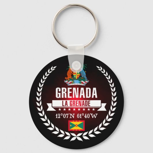 Grenada Sleutelhanger (Voorkant)