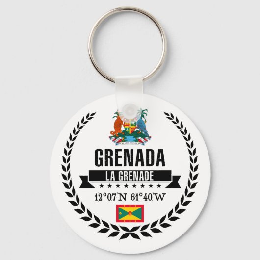 Grenada Sleutelhanger (Voorkant)