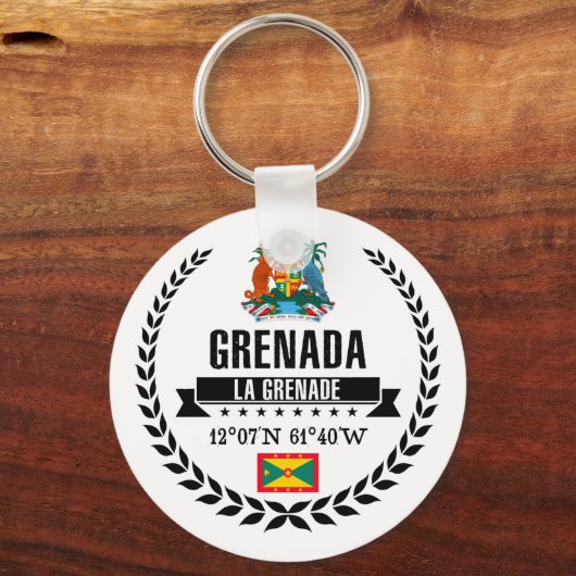 Grenada Sleutelhanger (Voorkant)