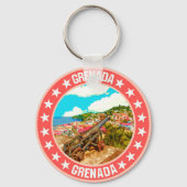 Grenada Sleutelhanger (Achterkant)