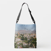 Grenada, Spanje cityscape Crossbody Tas (Achterkant)