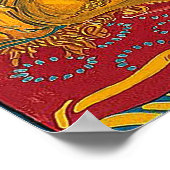 Grenada, Spanje, twee meisjes, oud poster (Hoek)