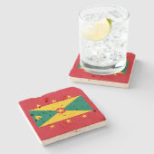 Grenada Stone Onderzetter (Zijkant)