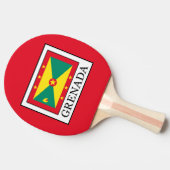 Grenada Tafeltennisbatje (Zijkant)