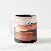 Grenada Tweekleurige Koffiemok (Voorkant links)