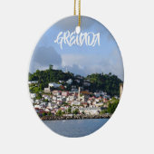 Grenada Vacation Panoramic Kerstmis Ornament (Rechts)