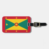 Grenada vlag bagagelabel (Voorkant horizontaal)