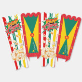 Grenada vlag bedankdoosjes (Ongevouwen)