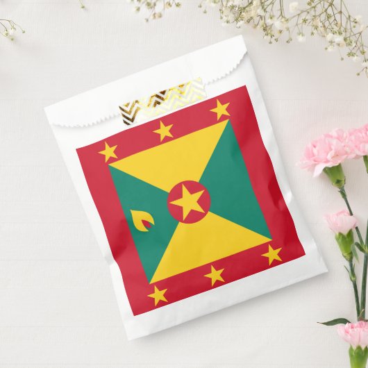 Grenada vlag bedankzakje (Gezegeld)