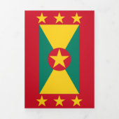 Grenada vlag drieluik kaart (Cover)