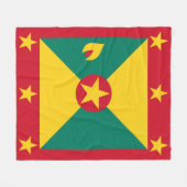 Grenada vlag fleece deken (Voorkant (Horizontaal))