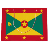 Grenada vlag groot cadeauzakje (Voorkant)