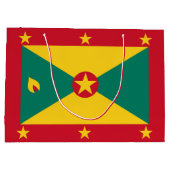 Grenada vlag groot cadeauzakje (Achterkant)