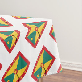 GRENADA VLAG KAART Patriottisch Grenadian Tafelkleed