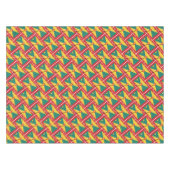 GRENADA VLAG KAART Stijlvol Patriottisch Tafelkleed (Voorkant (Horizontaal))