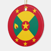 Grenada vlag keramisch ornament (Links)