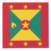 Grenada vlag kubus (Rechts)