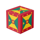 Grenada vlag kubus (Achter hoekig)