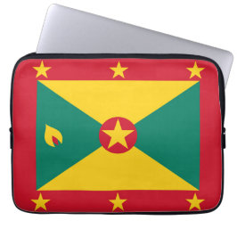 Grenada vlag laptop sleeve