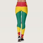 Grenada vlag leggings (Achterkant)